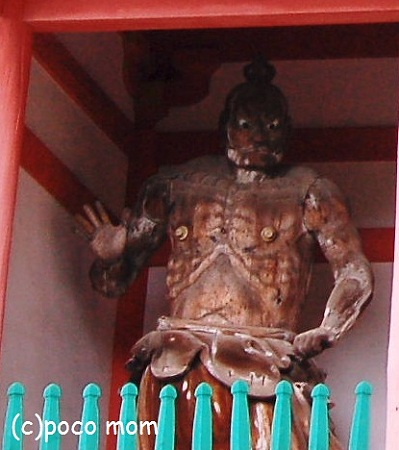 壷阪寺 仁王門仁王像