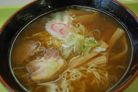 府中の教習所のラーメン