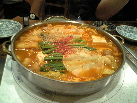 辛味噌　もつなべ