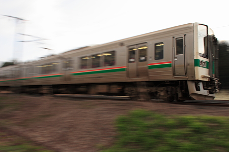 ７１９系５０００番台流し撮り