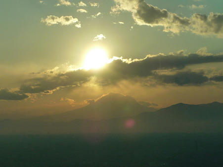 100310-富士山と夕陽 (18)