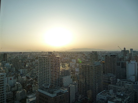 100311-富士山と夕陽 (2)