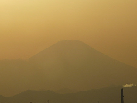 100311-富士山と夕陽 (3)