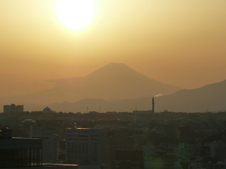 100311-富士山と夕陽 (6)
