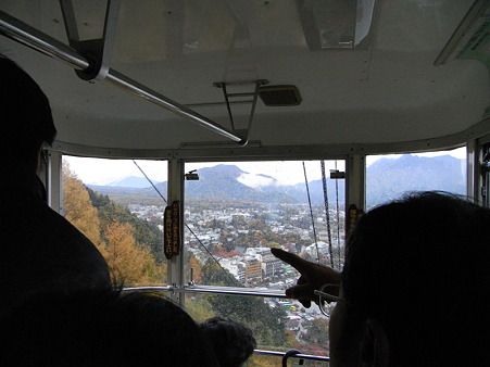カチカチ山ロープウェイの景色5