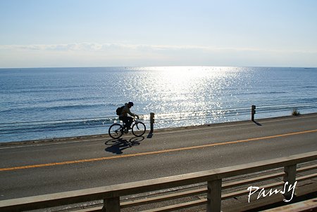 潮風と・・cycling~♪