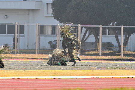 支援の合間にダッシュ