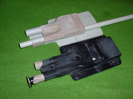 放置していた ノダヤ 通販 KITとスクラッチ途中の「ハンド ファイヤーリングメカ二ズム MK-2」doburoku-TAO