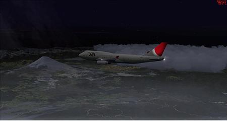 fsx 静岡県上空